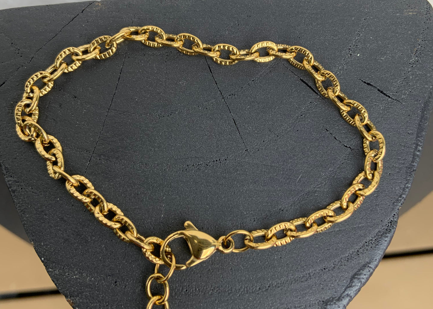 Vandfast armbånd ankerkæde