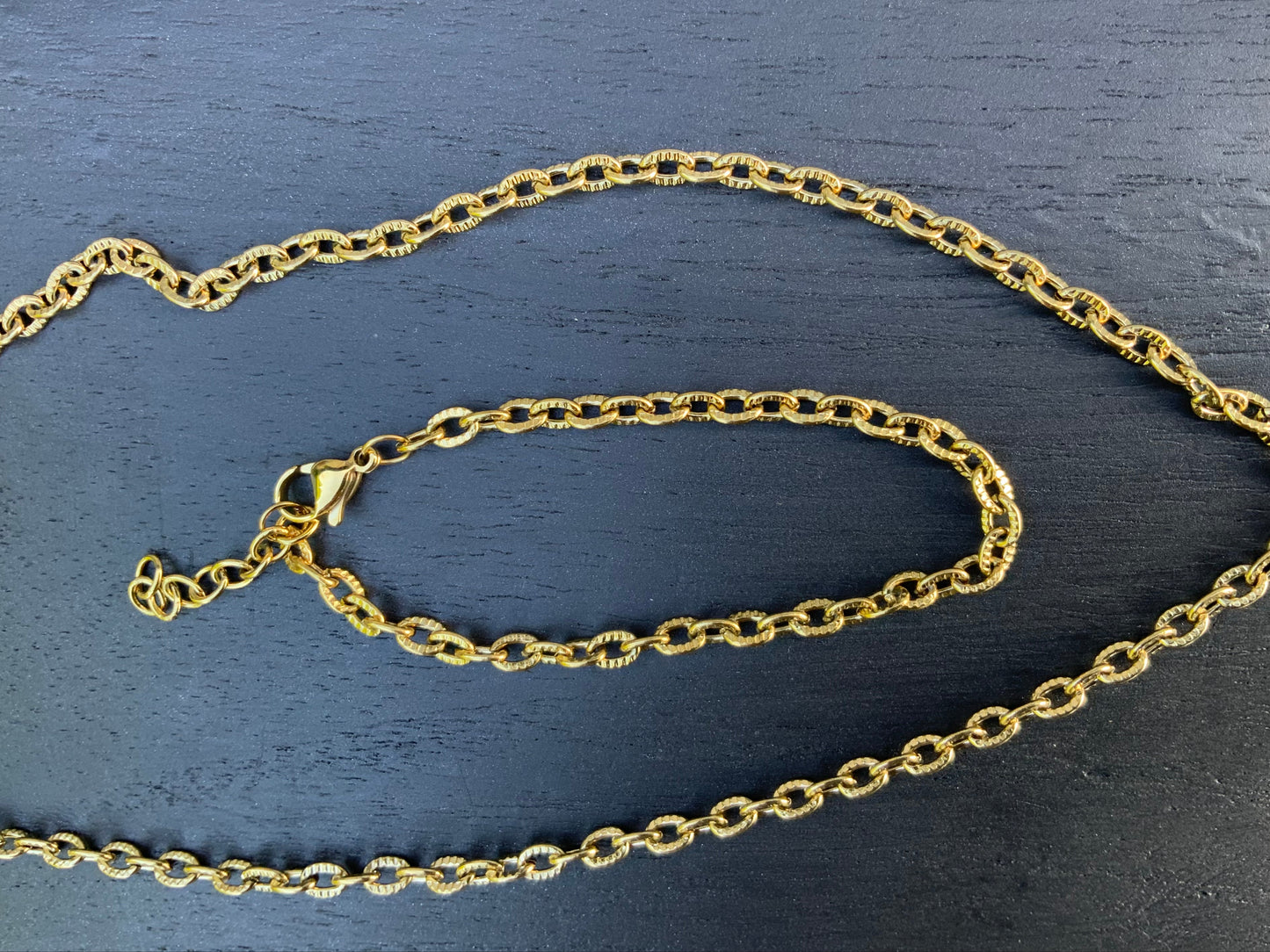 Vandfast armbånd ankerkæde