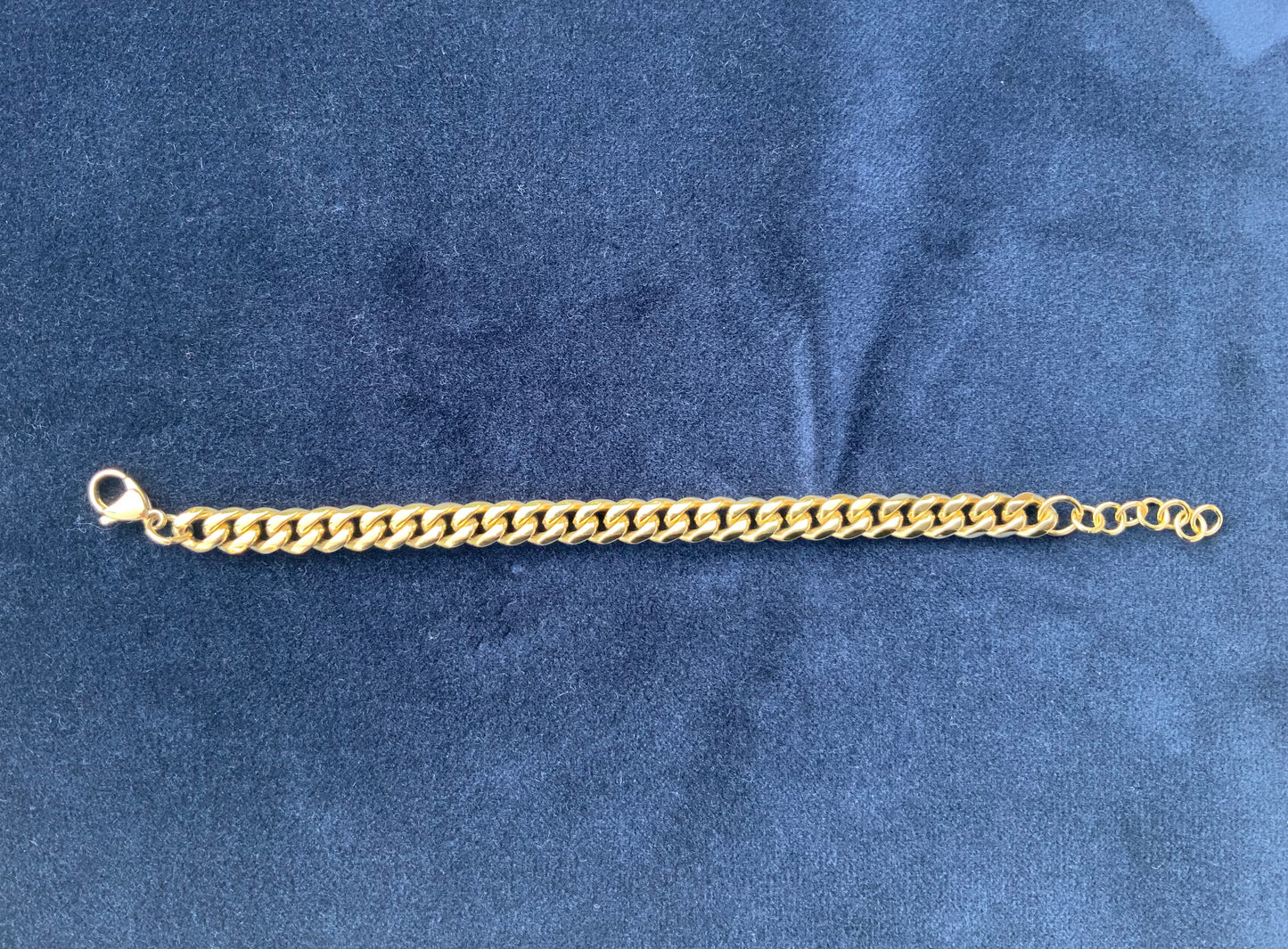 Vandfast armbånd, kraftig panzerkæde 17 - 20 cm