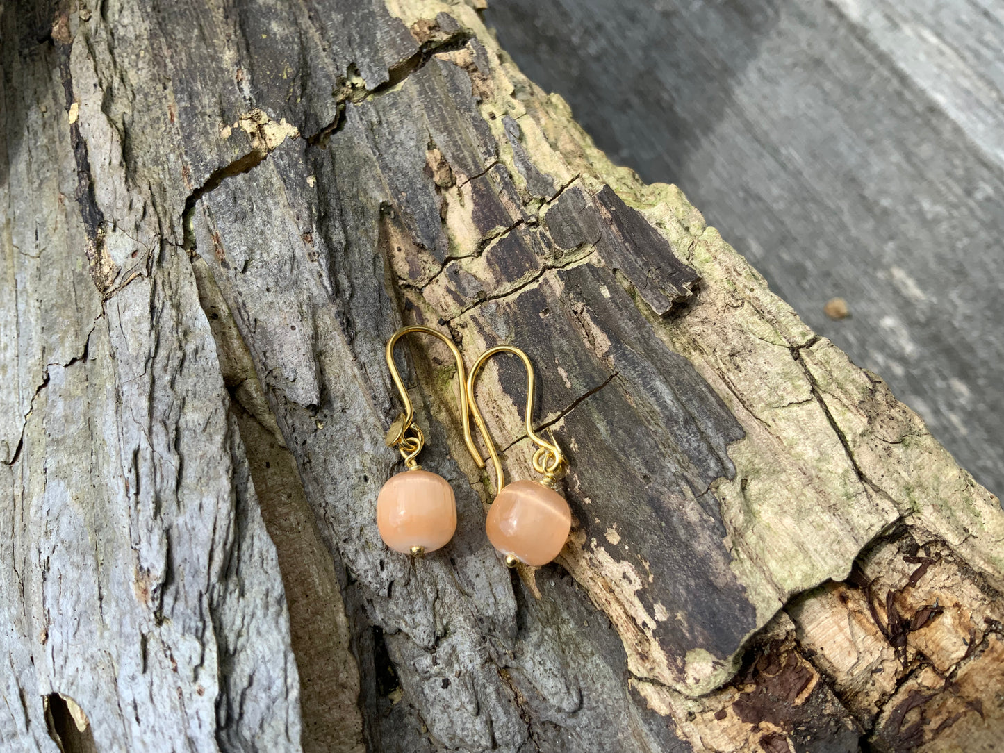 Selenit ørering, orange