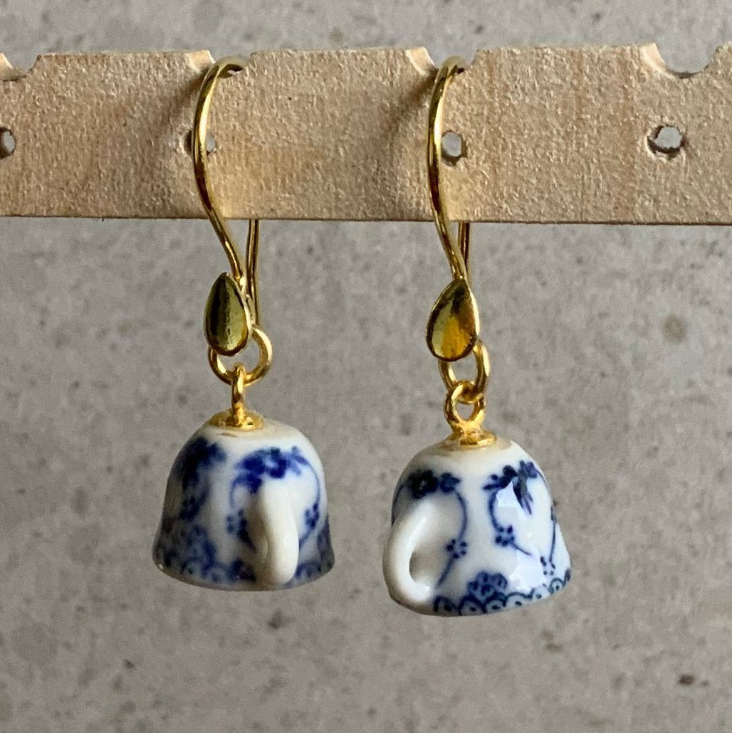 Musselmalet porcelænskop