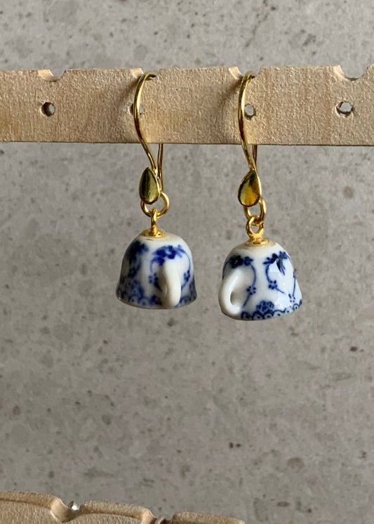 Musselmalet porcelænskop